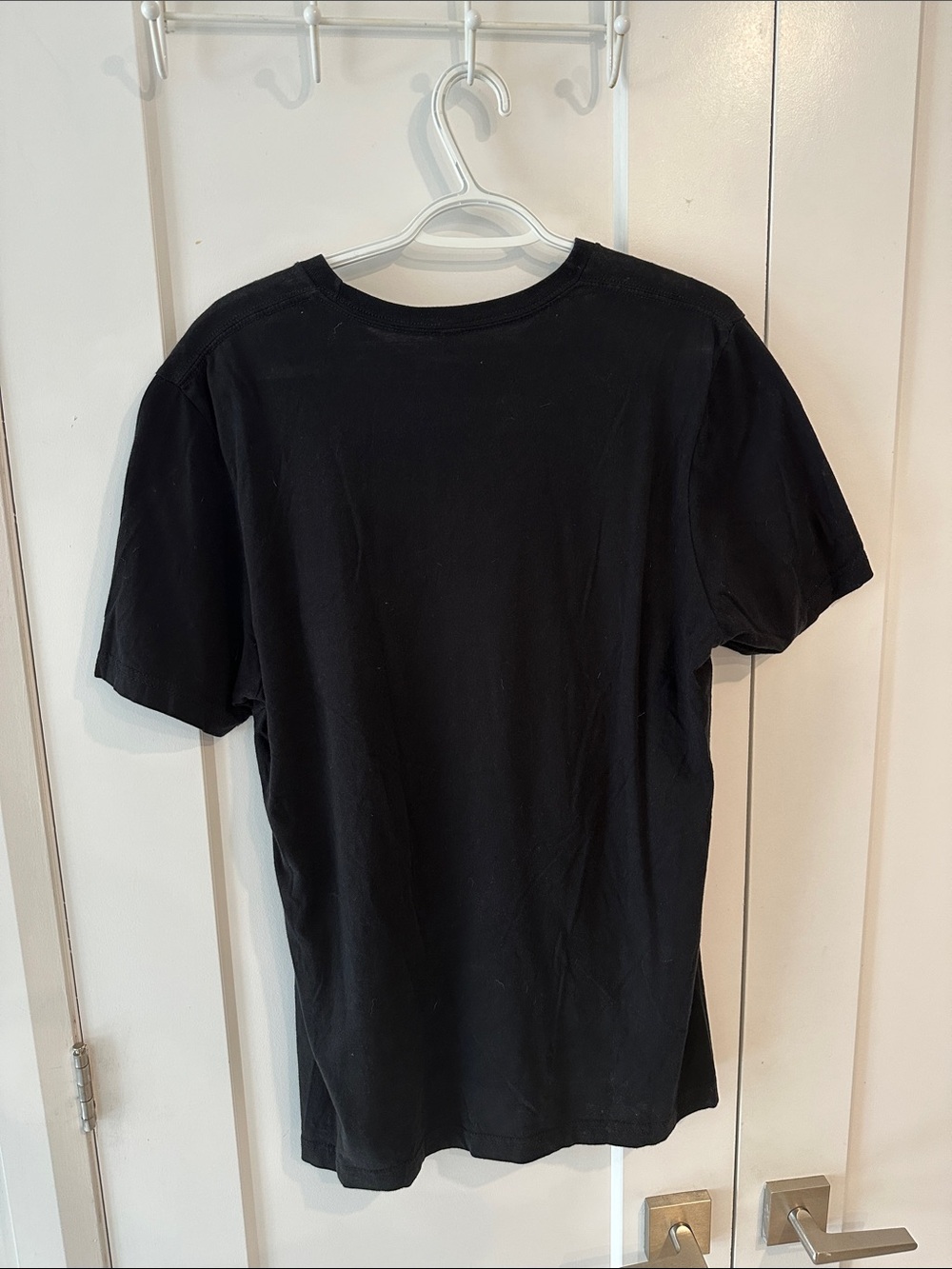 Men’s Bitcoin Graphic Tee - Black with Bold Multicolor Print - Size Large - Picture 7 of 8